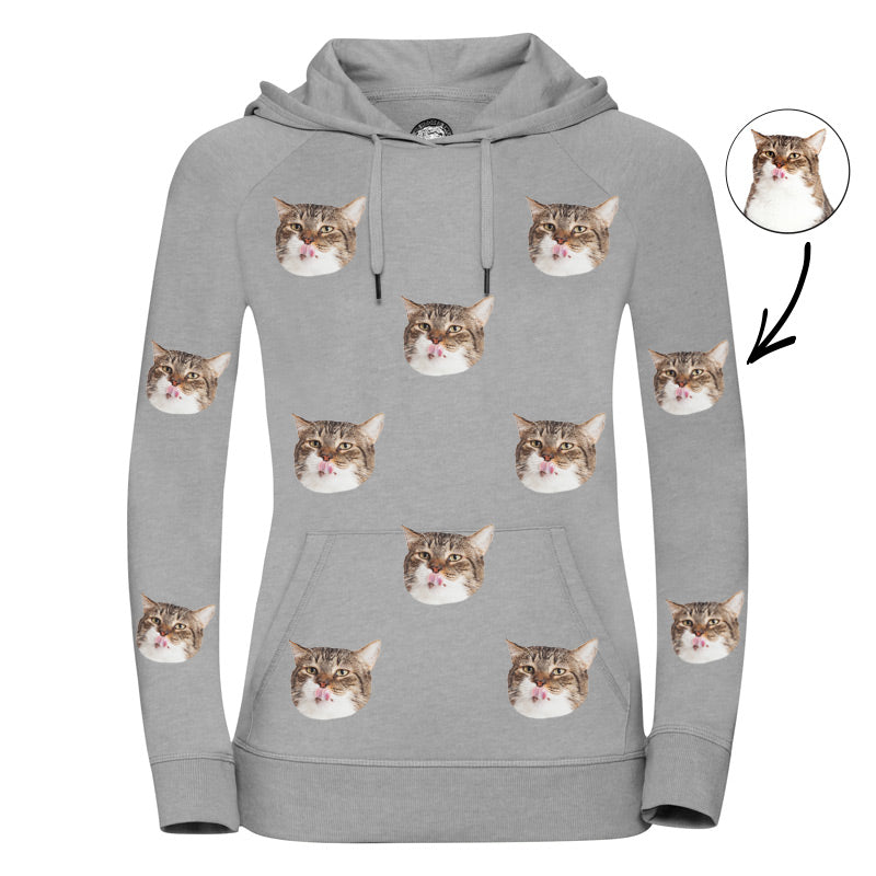 Personalised Cat Hoodies | Your Cat On A Hoodie